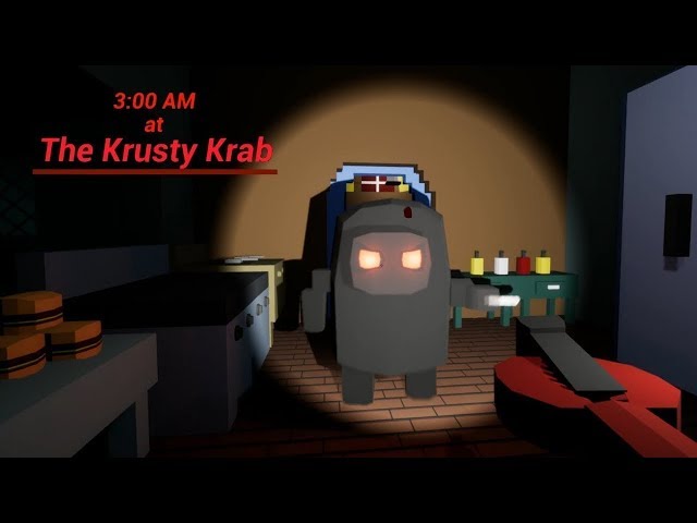 3 am at the krusty krab