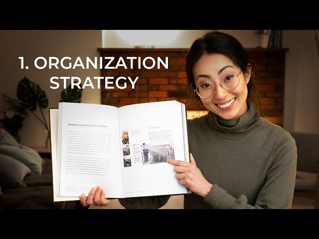 How I stayed organized during my architectural master's