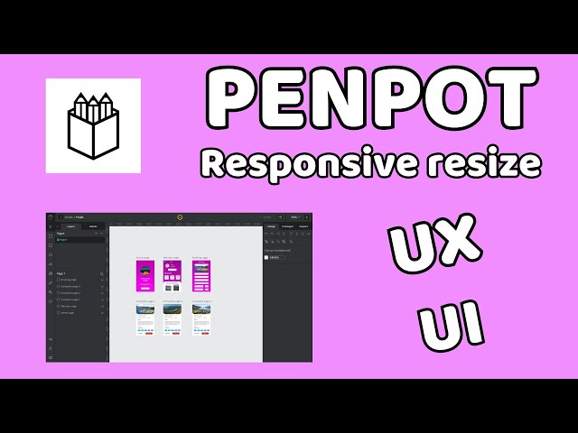 Penpot responsive design