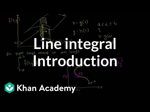 Introduction to the line integral | Multivariable Calculus | Khan Academy