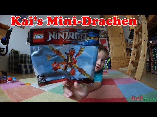 Lego Ninjago Kais Mini Drachen aus dem Paket von Melissa   Ash5ive Spielzeug und Spaß