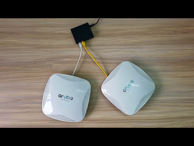 Step-by-Step Tutorial for Aruba Access Points Configuration