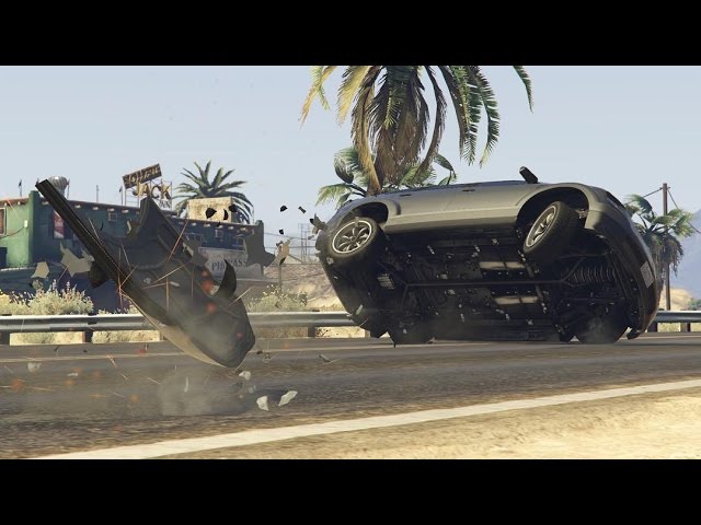 GTA 5 BRUTAL CAR CRASHES COMPILATION!!!