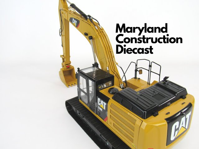 1/24 Caterpillar 336E Excavator by CCM Diecast Trackhoe
