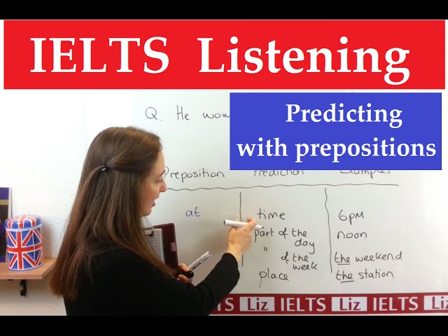 IELTS Listening Tips: Predicting Answers