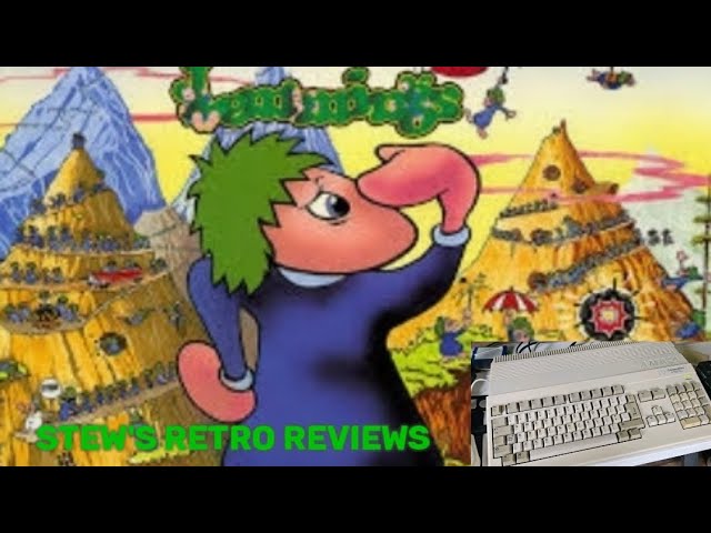 Lemmings on my Amiga 500 - Classic game