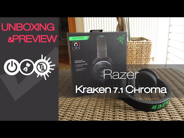 Razer Kraken 7.1 Chroma Unboxing & Preview