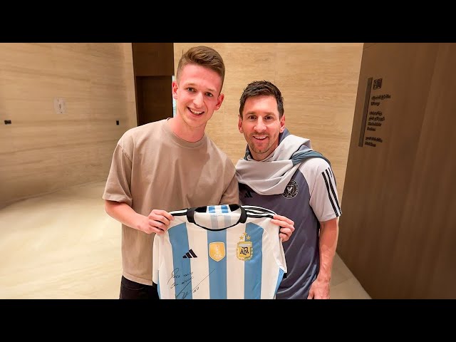 i Met Lionel Messi