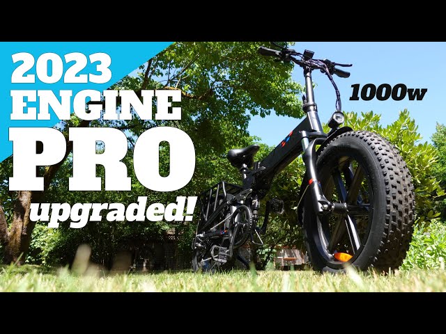 Engwe Engine Pro 1000W Ebike - So many Upgrades! - Ride & Review