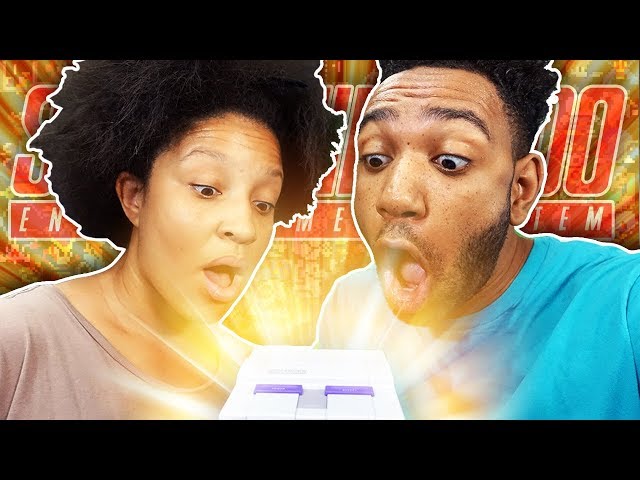 My WIFE and I LOVE our NEW SNES MINI!! - [RANDOM PLAY + WORST UNBOXING EVER #66] | runJDrun