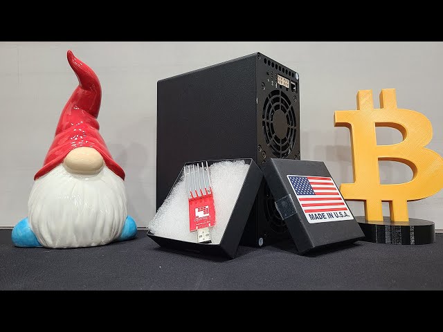 🚨LIVE/GIVEAWAY - Compact-F Mini USB Bitcoin Miner Unboxing, Review, Setup and Giveaway