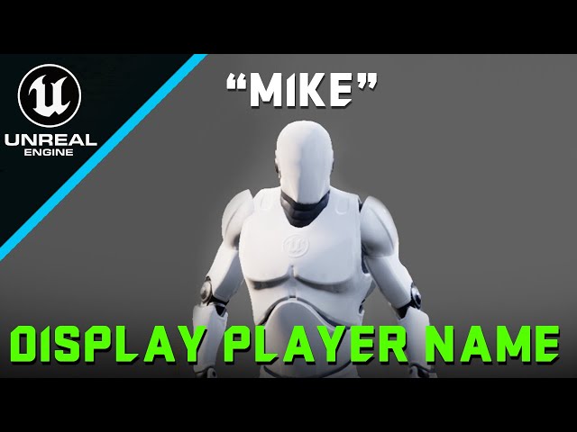 Floating Text as a Player Name - Unreal Engine 5 Tutorial