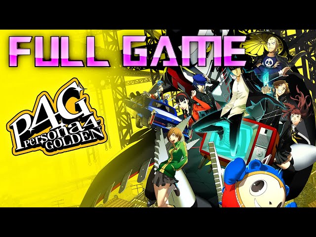PERSONA 4 GOLDEN | Full Game Walkthrough | No Commentary