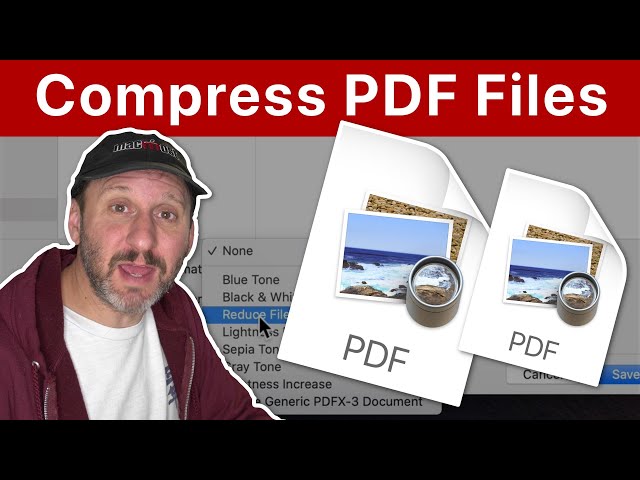 2 Ways To Compress PDF Files On a Mac