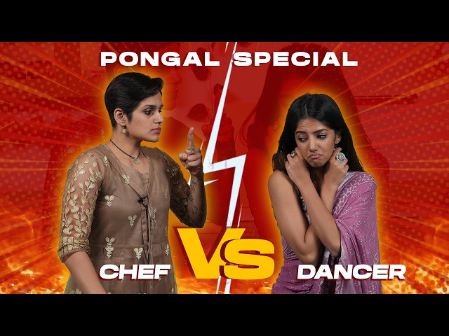 Chef Sanjna Vs Dancer Sahana | Pongal Special Murukku & Kesari | Cookd