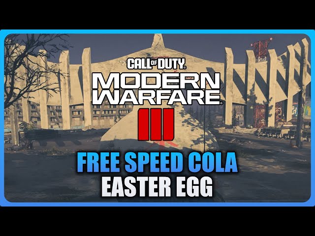 MW3 Zombies - Free SPEED COLA Easter Egg (Free Secret Perk)
