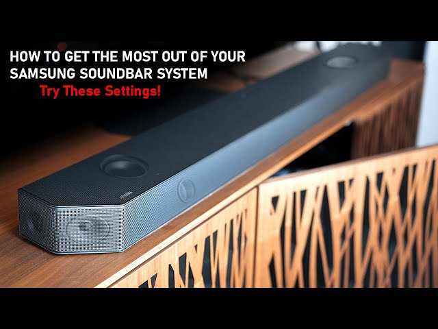 Why is Everyone going CRAZY over This Samsung Sound Bar System?