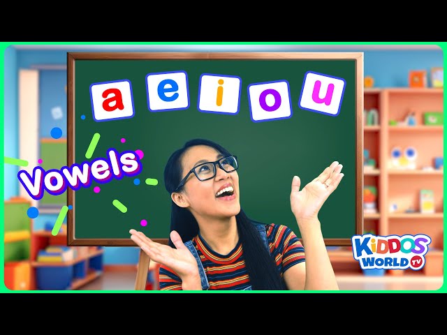 Learning the Vowels Sounds for your Kiddos - Teaching the Letter Vowels by Miss V