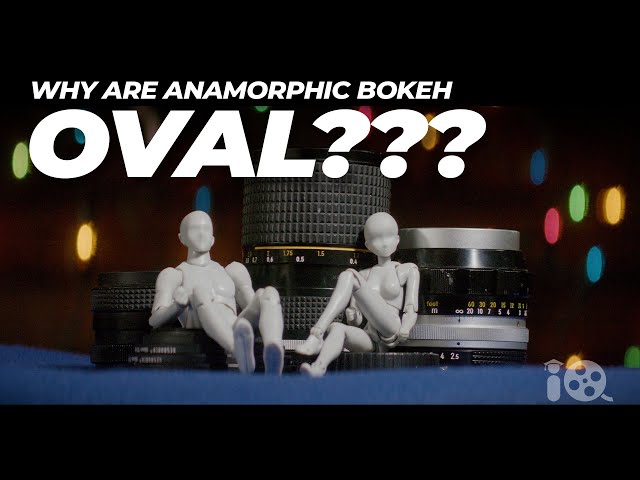 Why are Anamorphic Bokeh Oval? (it's not the aperture)