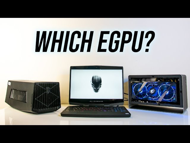 Alienware Graphics Amplifier or Thunderbolt 3? eGPU Comparison