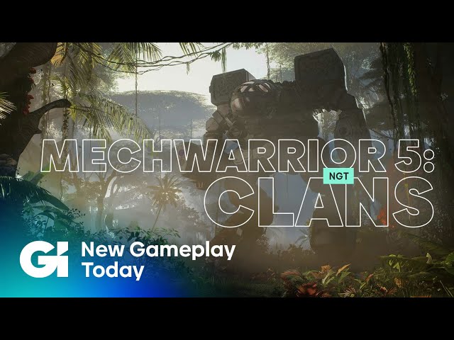 MechWarrior 5: Clans | New Gameplay Today