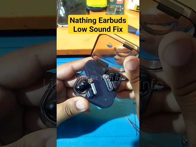 Nothing Ear 2 Low Sound #solution #nothing #fix #cleaning #repair