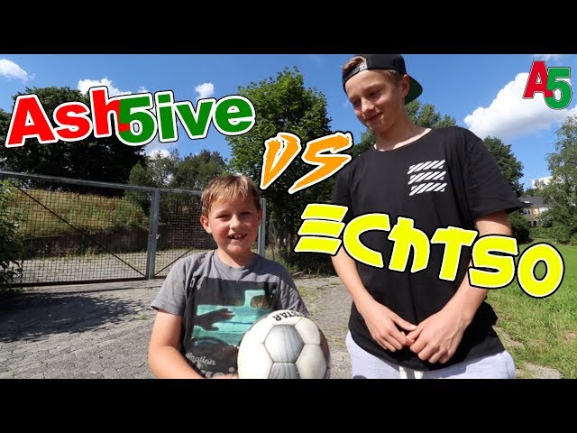 Fußball Challenge | Max Echtso vs Ash5ive