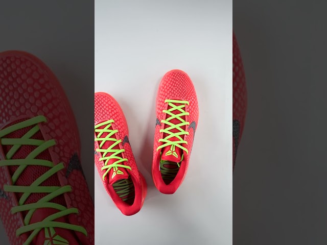 REVIEWING THE NIKE KOBE 6 REVERSE GRINCH IN UNDER 60 SECONDS!