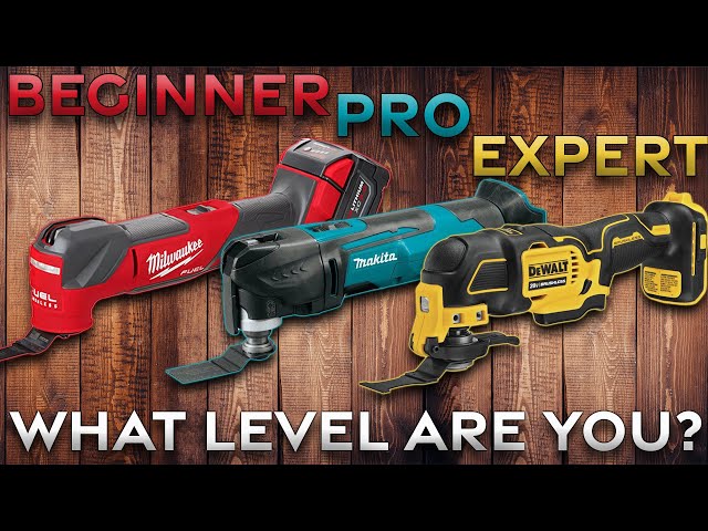 Ranking Every OSCILLATING MULTI TOOL From Beginner LVL To Expert LVL (What Level Are YOU?)