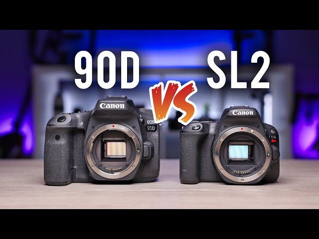 I WAS WRONG!!! Canon SL2 vs 90D - just as good for $700 less?!