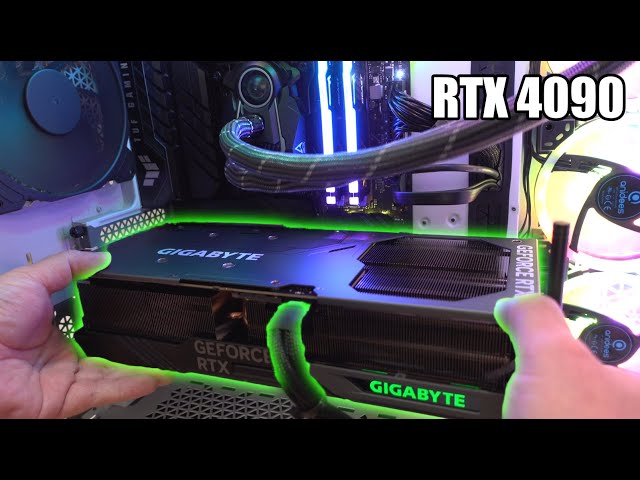 How to install the GeForce RTX 4090 Graphics Card - Gigabyte Geforce RTX 4090 OC