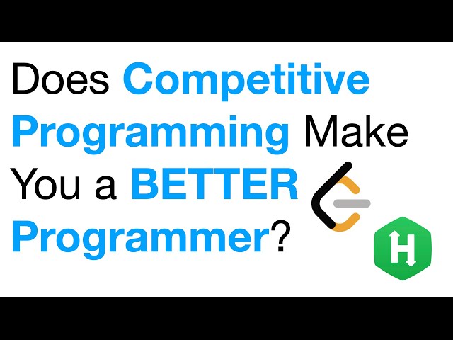 Does Competitive Programming Make You a BETTER Programmer?