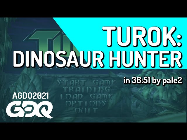 Turok: Dinosaur Hunter - PC Remaster by pale2 in 36:51 - Awesome Games Done Quick 2021 Online