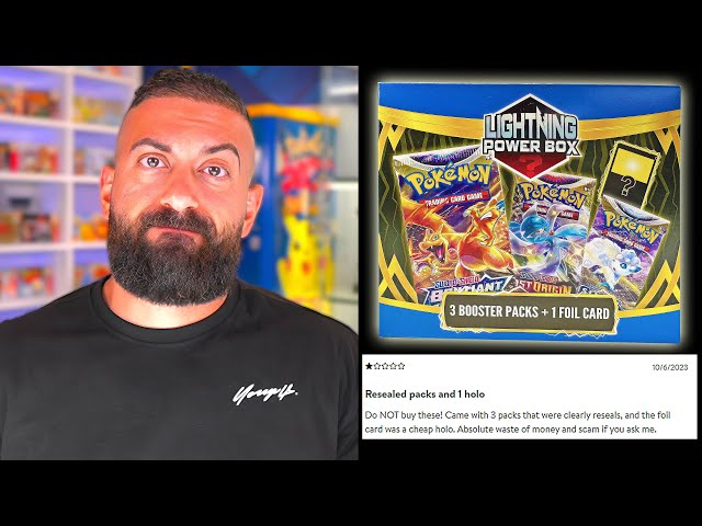 Apparently These Pokemon Boxes Are a Scam...