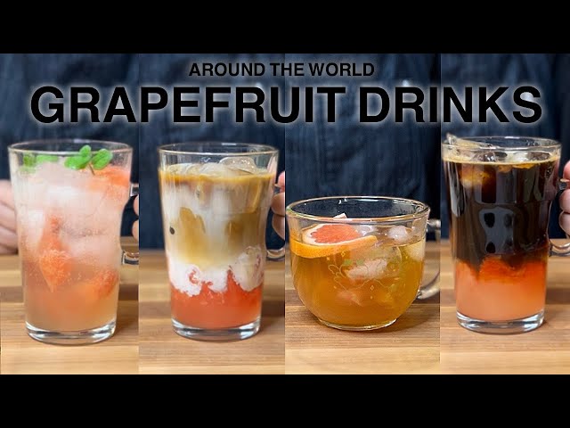 Grapefruit Honey Black Tea | Starbucks Korea | Grapefruit Drinks!