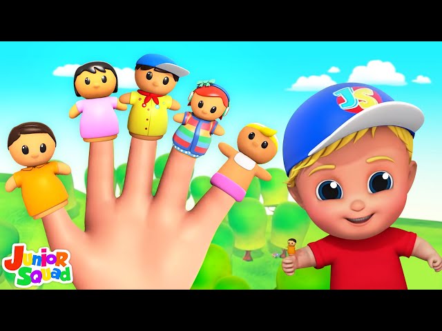 The Finger Family Song & Nursery Rhyme by Junior Squad