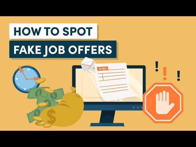 How to AVOID Job Scams + Spot Fake Job Offer Letters
