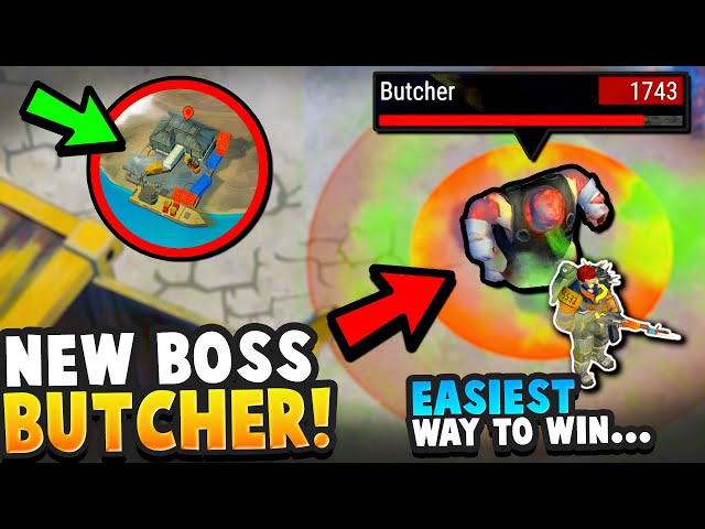 NEW BUTCHER BOSS at the Transport Hub + Easiest Way to Win! - Last Day on Earth Survival