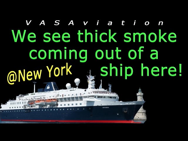 [RARE ATC] Citation witnesses SMOKE FROM A SHIP offshore JFK!