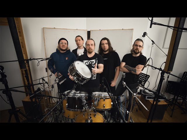 Oblivion Machine - Запись ударных | Drums recording | backstage