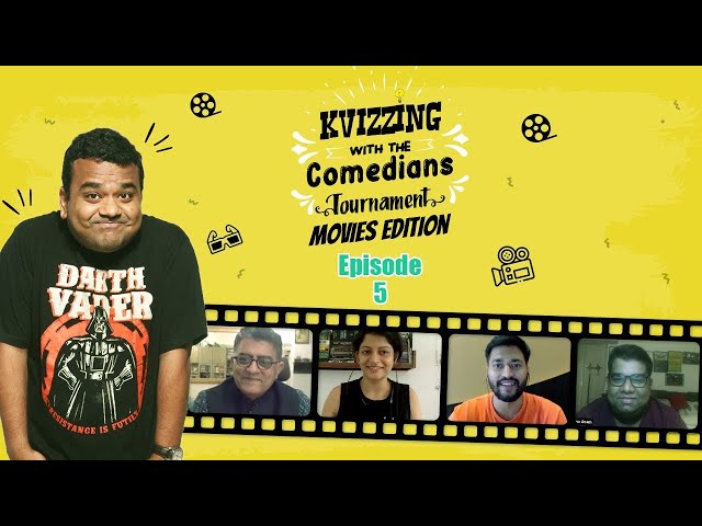 KVizzing With The Comedians Movies Edition    SF 1 feat  Gajraj, Shantanu, Smrutika and Vishwas