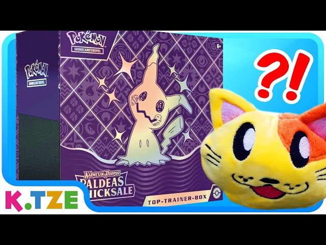 Wir öffnen Pokemon Karten! 😍😊 Pokemon Top Trainer Box Paldeas Schicksale