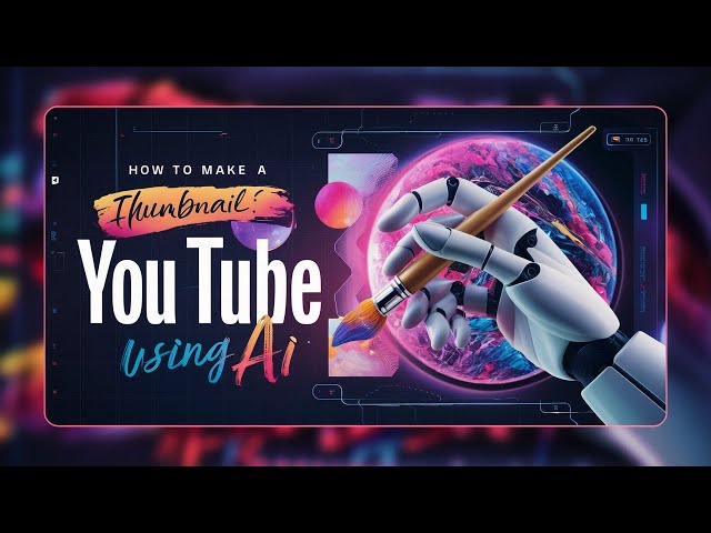 How to Make a Professional YouTube Thumbnail By Using Ai Within Just 1 minute 😱