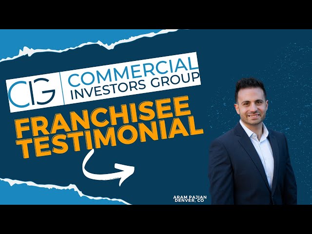 Aram Pajian, Commercial Investors Group Franchisee Testimonial-