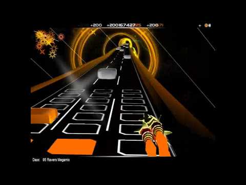 Audiosurf: Daxx -  95 Ravers Megamix [Amiga Music] [Ninja Mono Ironmode]
