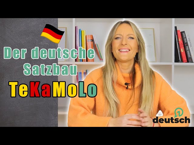 🇩🇪Der deutsche Satzbau einfach erklärt - TeKaMoLo