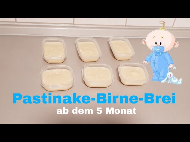 Pastinake-Birne-Brei ab dem Monat Beikost Monsieur Cuisine Connect