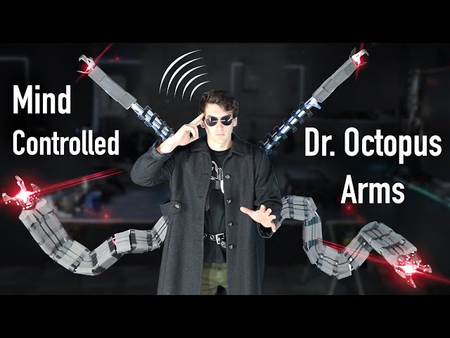Real Mind Controlled Dr. Octopus Arms! - Super Strength!!