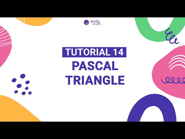 Pascal Triangle | Algorithm Simplified | Tutorial 14