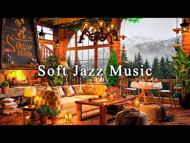 Relaxing Jazz Instrumental Music for Working, Studying ☕ Soft Jazz Music & Cozy Coffee Shop Ambience